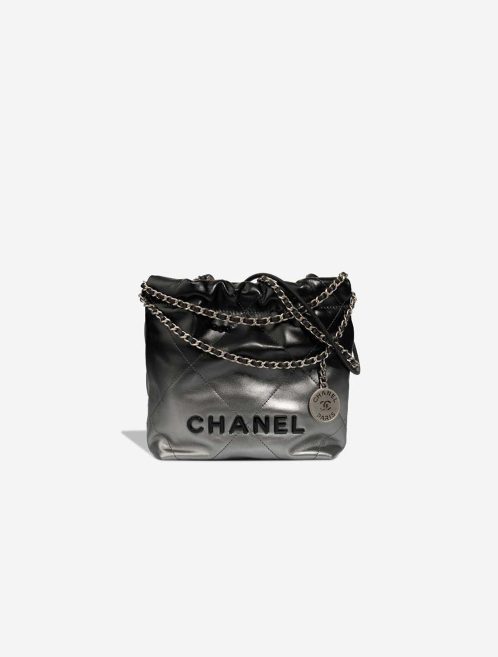 Chanel 22 Mini Lamb Black Front | Sell your designer bag