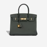 Hermès Birkin 30 Togo Vert Mangrove Front | Sell your designer bag