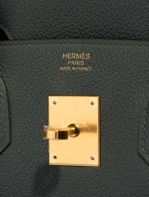 Hermès Birkin 30 Togo Vert Mangrove Logo | Sell your designer bag