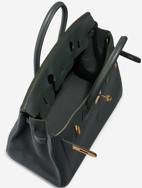 Hermès Birkin 30 Togo Vert Mangrove Inside | Sell your designer bag