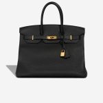 Hermès Birkin 35 Togo Black Front | Sell your designer bag