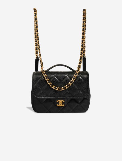 Chanel Timeless Backpack Caviar Black Front | Sell your designer bag