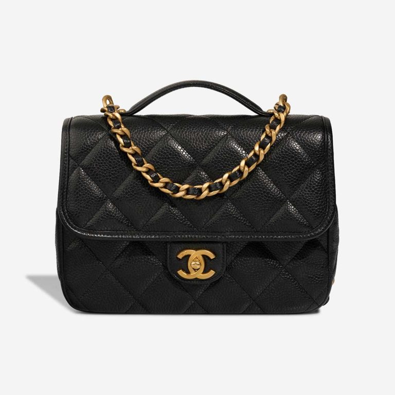 Chanel Timeless Backpack Caviar Black Front | Sell your designer bag