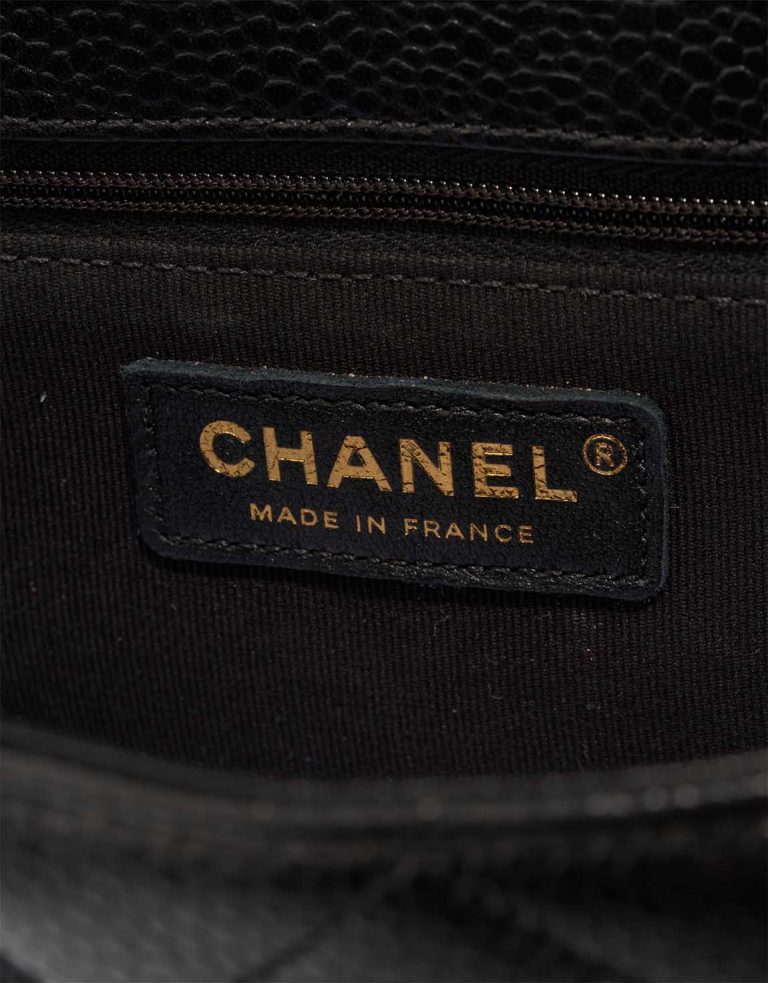 Chanel Timeless Backpack Caviar Black Logo | Sell your designer bag