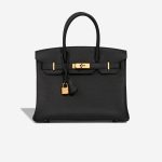 Hermès Birkin 30 Togo Black Front | Sell your designer bag