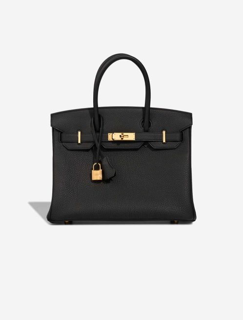 Hermès Birkin 30 Togo Black Front | Sell your designer bag