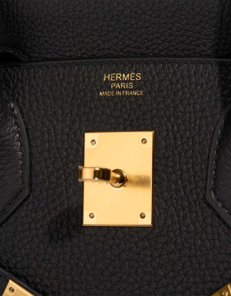 Hermès Birkin 30 Togo Black Logo | Sell your designer bag