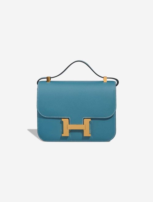 Hermès Constance 24 Epsom Bleu Jean Front | Sell your designer bag