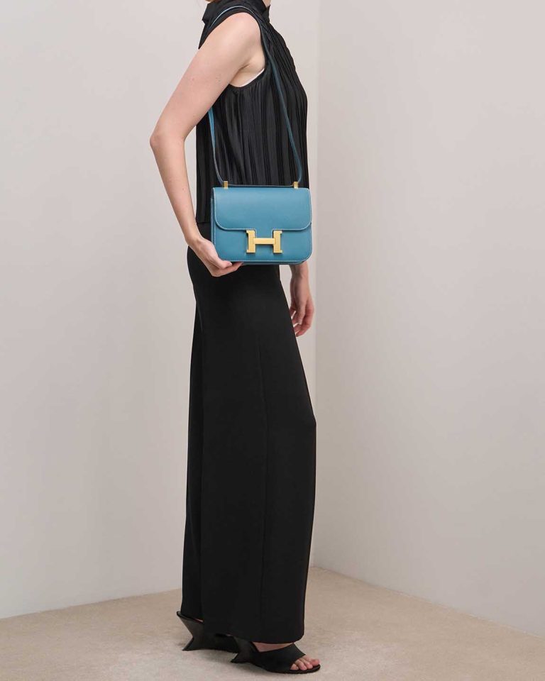 Hermès Constance 24 Epsom Bleu Jean Front | Sell your designer bag