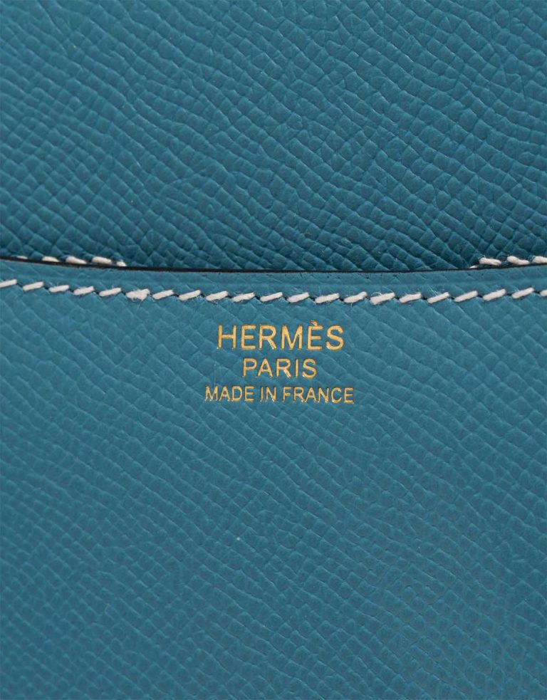 Hermès Constance 24 Epsom Bleu Jean Logo | Sell your designer bag