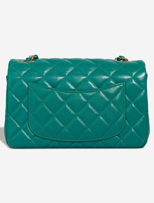 Chanel Timeless Mini Rectangular Lamb Turquoise | Sell your designer bag