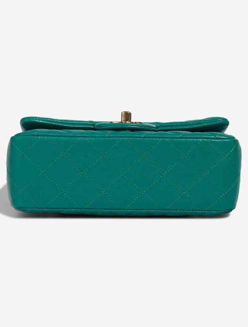 Chanel Timeless Mini Rectangular Lamb Turquoise | Sell your designer bag
