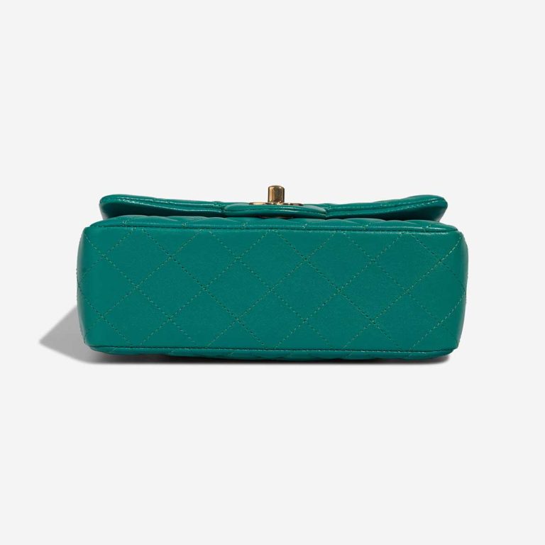 Chanel Timeless Mini Rectangular Lamb Turquoise | Sell your designer bag