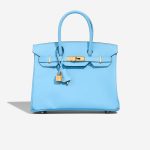 Hermès Birkin 30 Epsom Céleste Front | Sell your designer bag