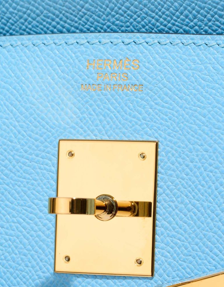 Hermès Birkin 30 Epsom Céleste Logo | Sell your designer bag