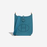 Hermès Evelyne 16 Taurillon Clémence New Bleu Jean Front | Sell your designer bag