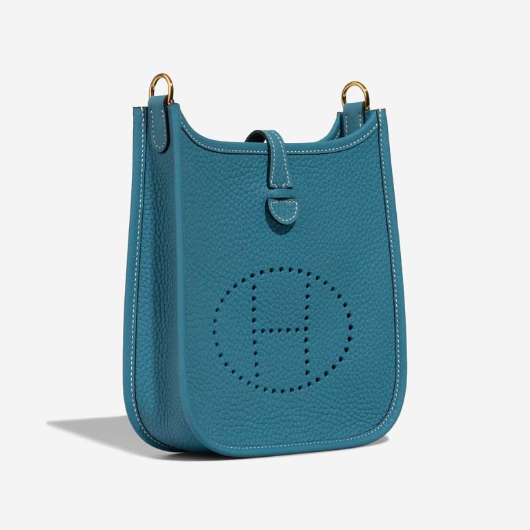 Hermès Evelyne 16 Taurillon Clémence New Bleu Jean | Sell your designer bag