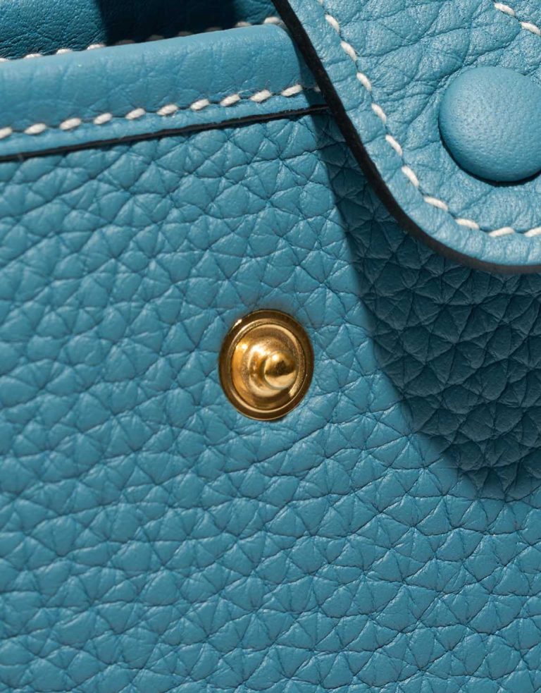 Hermès Evelyne 16 Taurillon Clémence New Bleu Jean Closing System | Sell your designer bag
