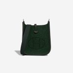 Hermès Evelyne 16 Felt / Swift Vert Anglais Front | Sell your designer bag