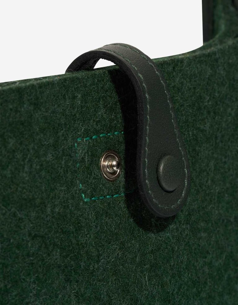 Hermès Evelyne 16 Felt / Swift Vert Anglais Closing System | Sell your designer bag