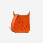Hermès Néo Evelyne 16 Canvas / Swift Feu / Jaune d'Or Front | Sell your designer bag