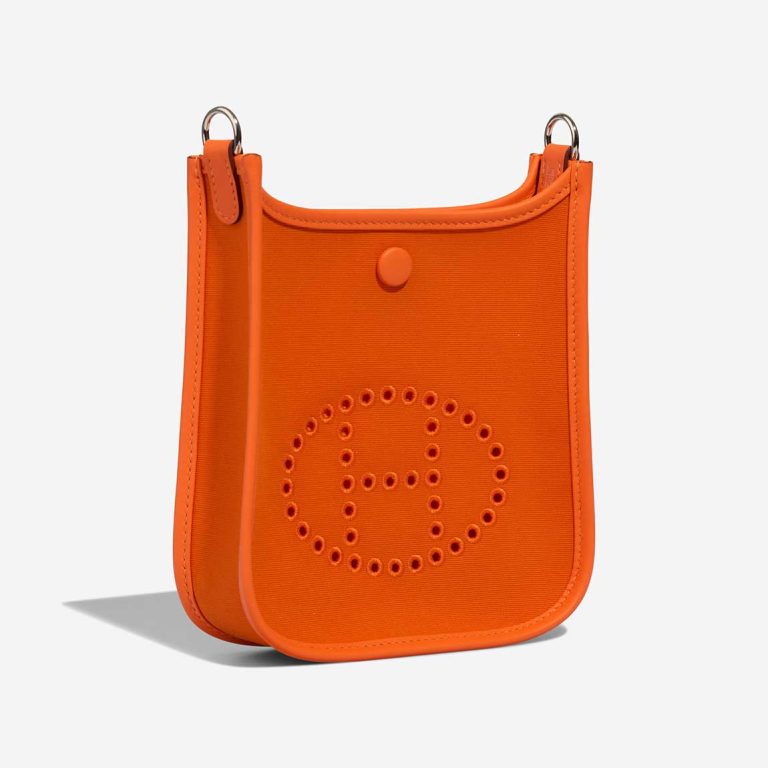 Hermès Néo Evelyne 16 Canvas / Swift Feu / Jaune d'Or | Sell your designer bag