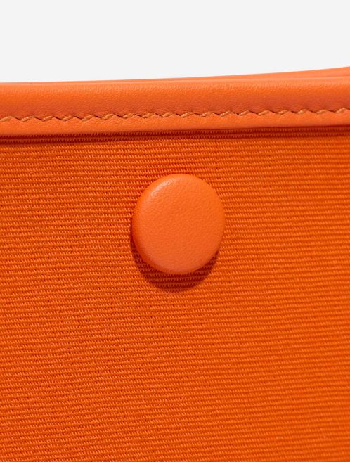 Hermès Néo Evelyne 16 Canvas / Swift Feu / Jaune d'Or Closing System | Sell your designer bag