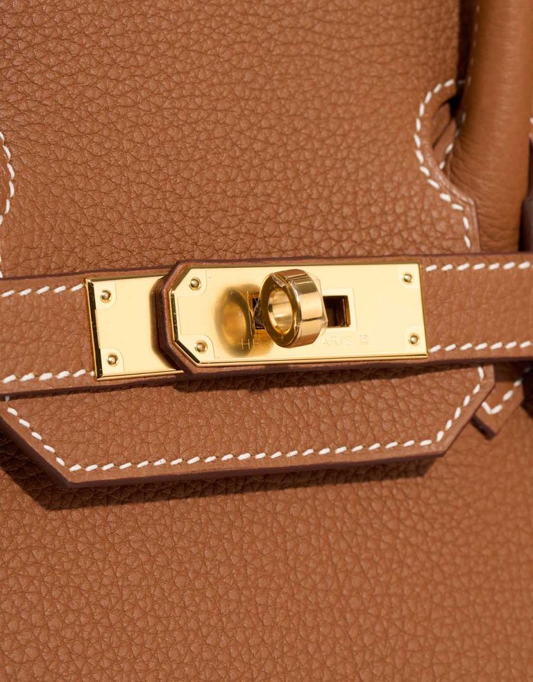 Hermès Birkin 30 Togo Gold Closing System | Sell your designer bag