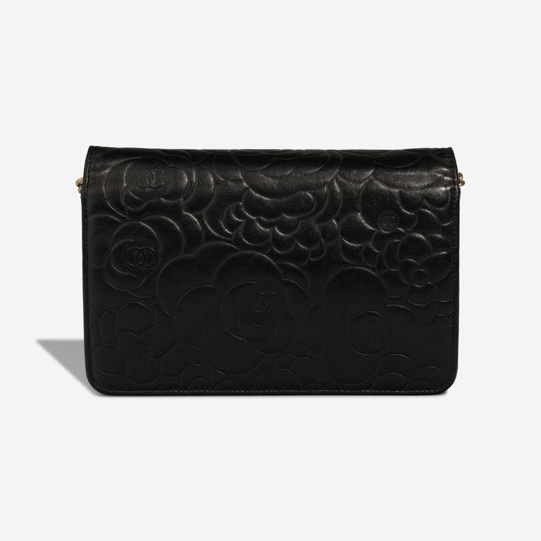 Chanel Wallet On Chain Camellia Lamb Black | Sell your designer bag