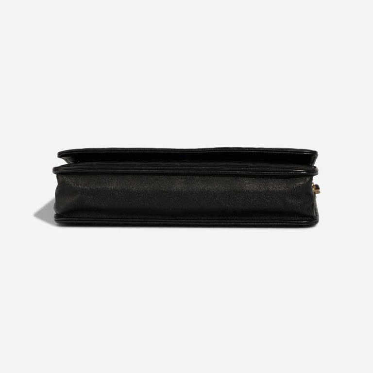 Chanel Wallet On Chain Camellia Lamb Black | Sell your designer bag