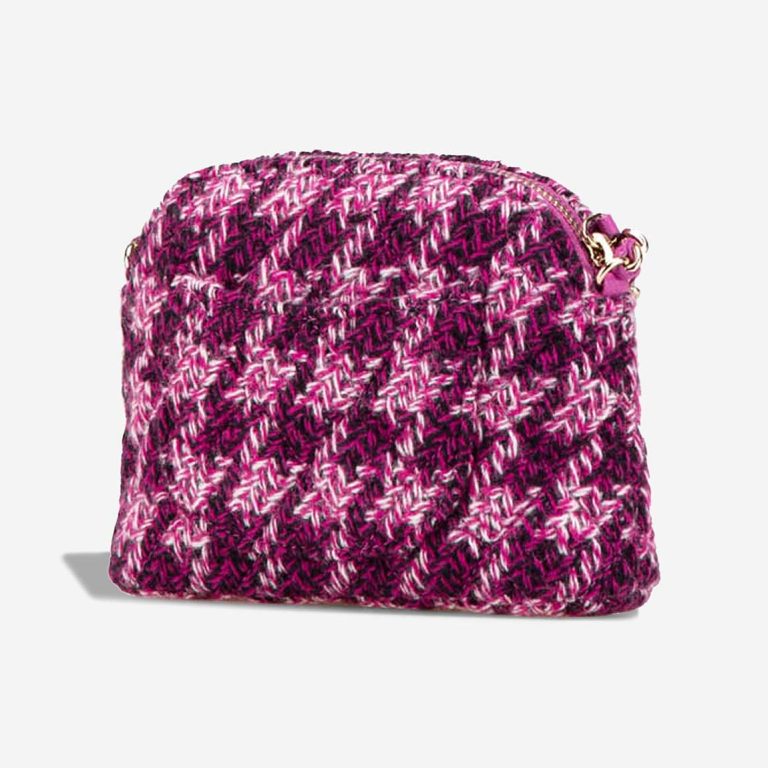 Chanel Clutch with Chain Tweed Pink / Purple | Sell your designer bag