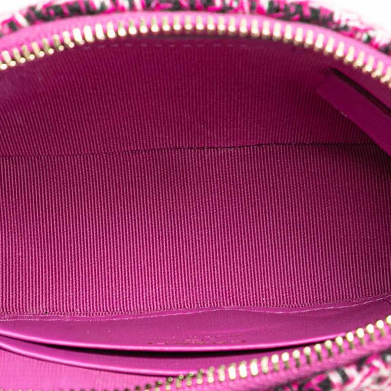 Chanel Clutch with Chain Tweed Pink / Purple Inside | Sell your designer bag
