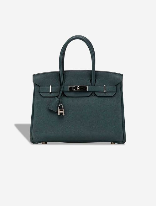 Hermès Birkin 30 Togo Vert Cyprès Front | Sell your designer bag