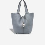 Hermès Picotin 26 Clémence Bleu Lin Front | Sell your designer bag