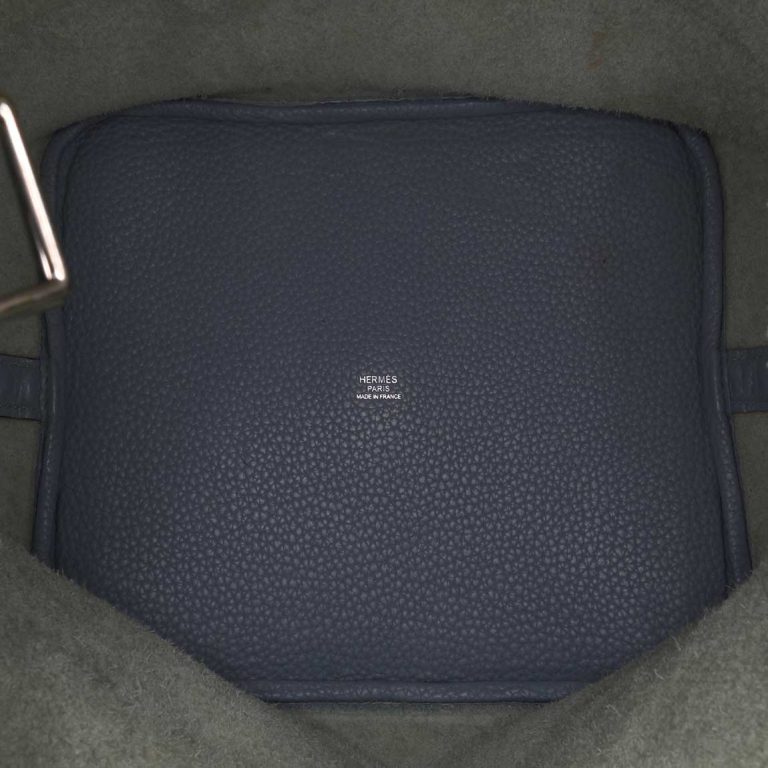 Hermès Picotin 26 Clémence Bleu Lin Logo | Sell your designer bag