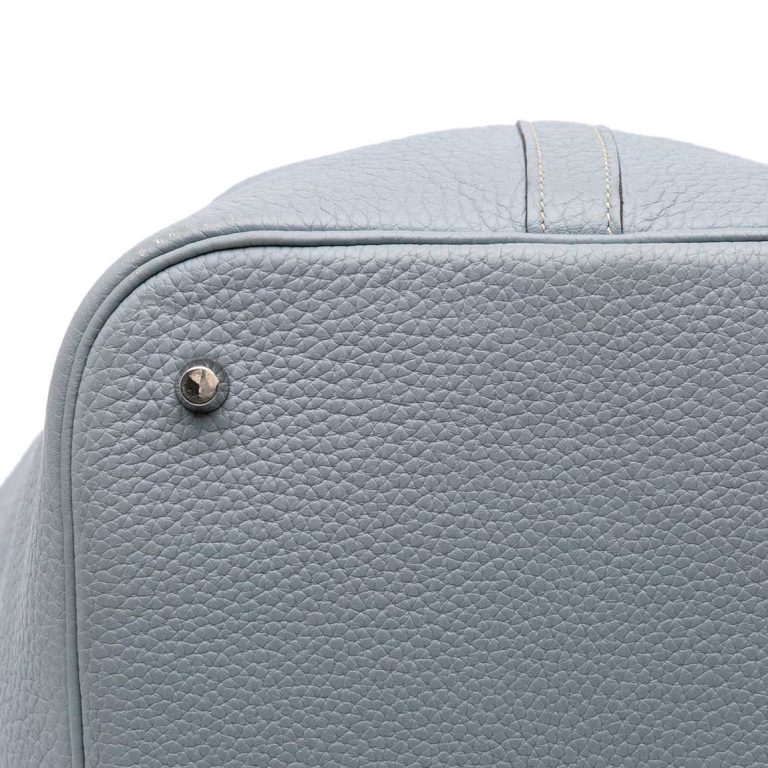 Hermès Picotin 26 Clémence Bleu Lin Signs of wear | Sell your designer bag