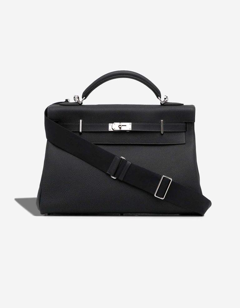 Hermès Kelly 42 Togo Black Front | Sell your designer bag