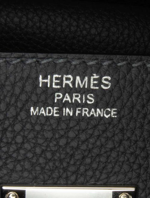 Hermès Kelly 42 Togo Black Logo | Sell your designer bag