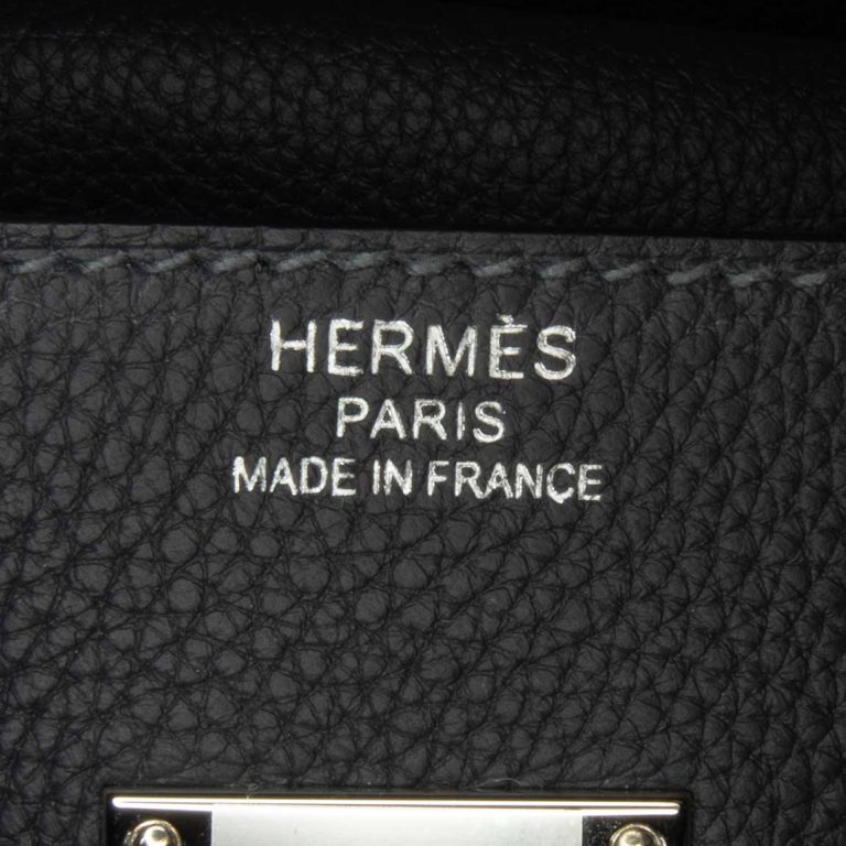 Hermès Kelly 42 Togo Black Front | Sell your designer bag