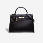 Hermès Kelly 32 Box Black Front | Sell your designer bag