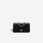 Chanel Flap Bag Mini Lamb Black Front | Sell your designer bag
