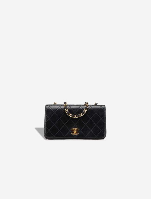 Chanel Flap Bag Mini Lamb Black Front | Sell your designer bag