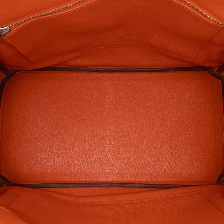 Hermès Birkin 35 Togo Orange H Inside | Sell your designer bag