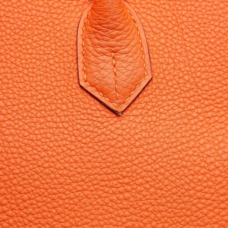 Hermès Birkin 35 Togo Orange H Signs of wear | Sell your designer bag