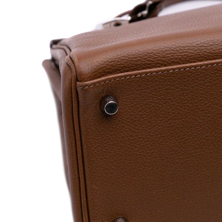 Hermès Kelly 35 Togo Brûlée Signs of wear | Sell your designer bag