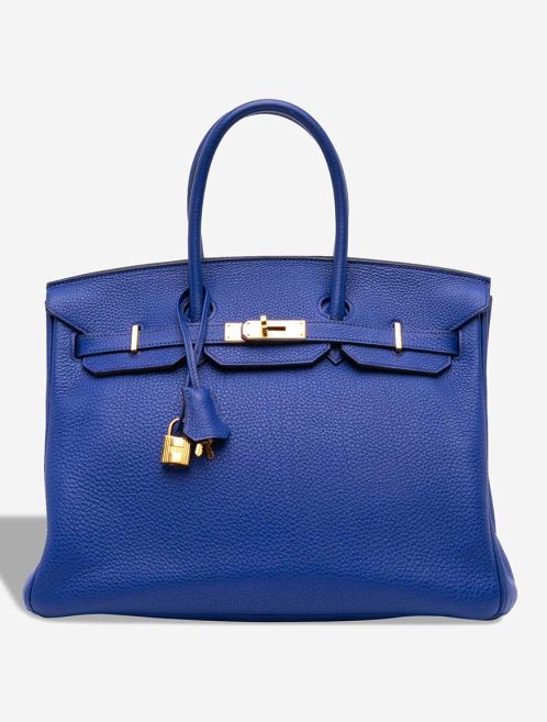 Hermès Birkin 35 Togo Bleu Royal Front | Sell your designer bag