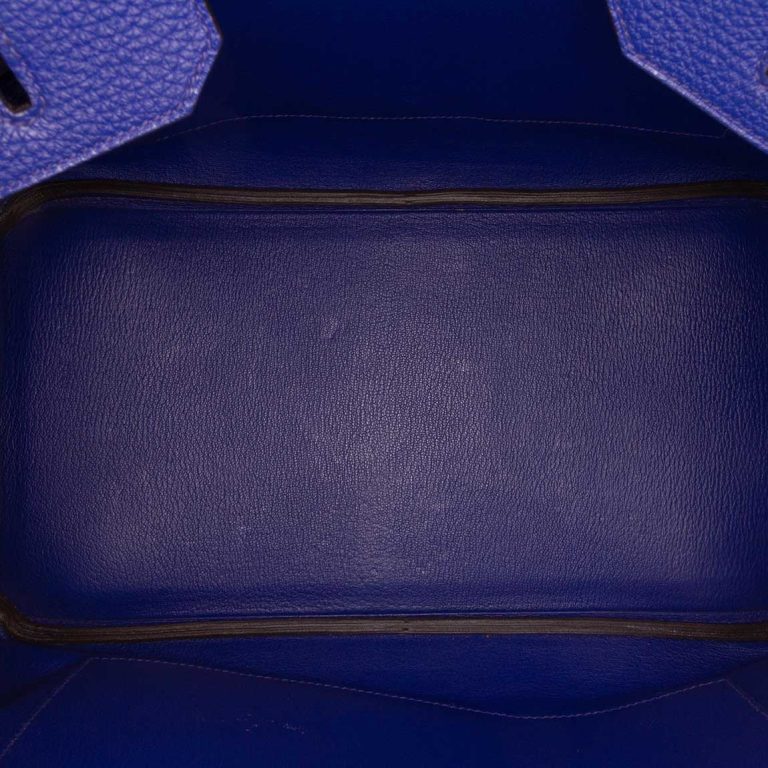Hermès Birkin 35 Togo Bleu Royal Inside | Sell your designer bag