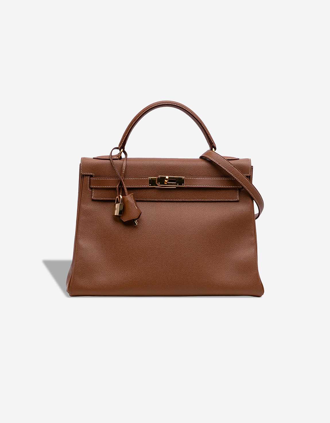 Hermès Kelly 32 Courchevel Noisette | SACLÀB