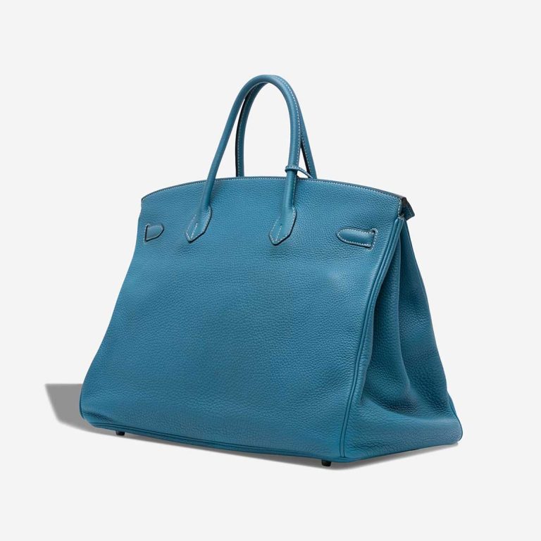Hermès Birkin 40 Togo Bleu Izmir Signs of wear | Sell your designer bag