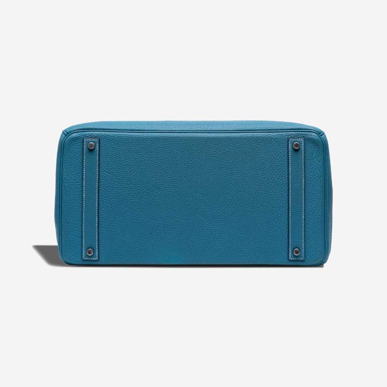 Hermès Birkin 40 Togo Bleu Izmir Signs of wear | Sell your designer bag